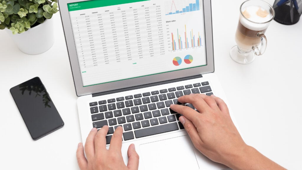 organizzare le finanze foglio di calcolo