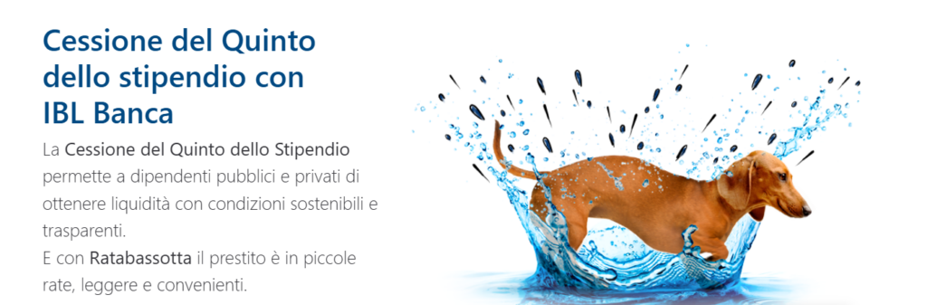 Cessione del Quinto IBL Banca